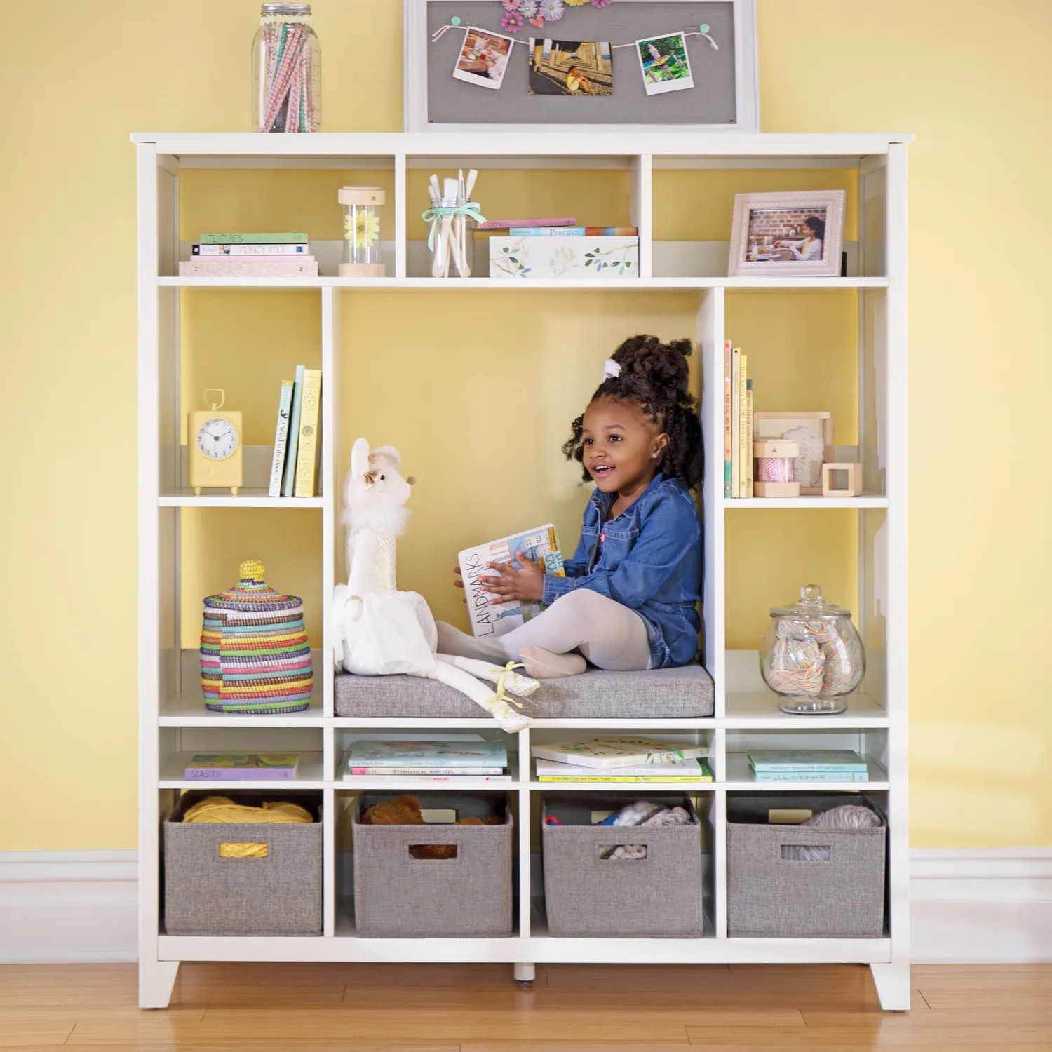 Guidecraft Martha Stewart opbergsysteem wit grijs