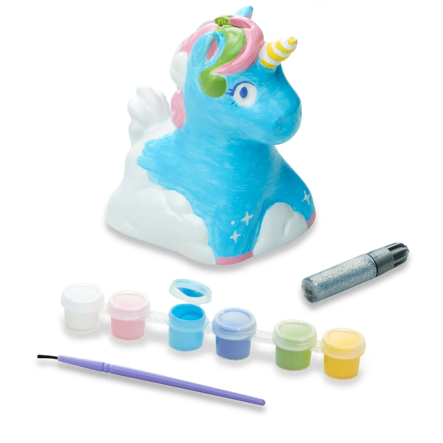 Melissa & Doug Created by Me Unicorn Bank knutselset spaarpot