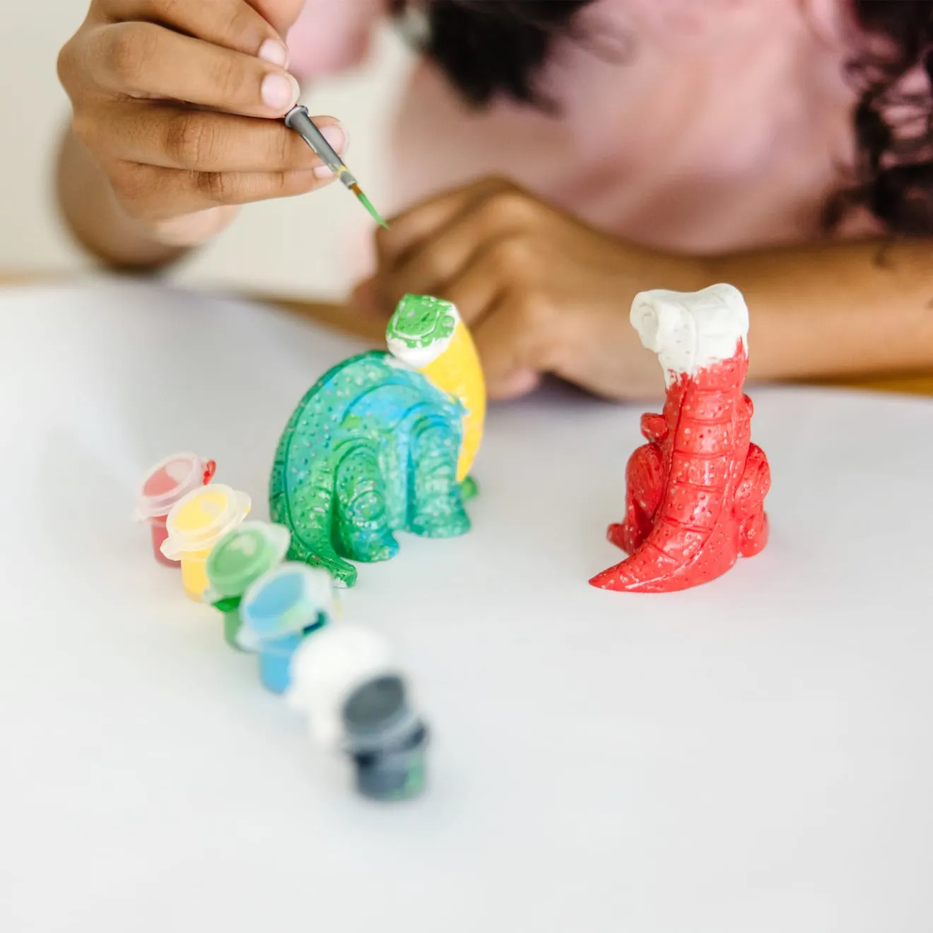 Melissa & Doug Created by Me! dino knutselset 2 figuren + verf