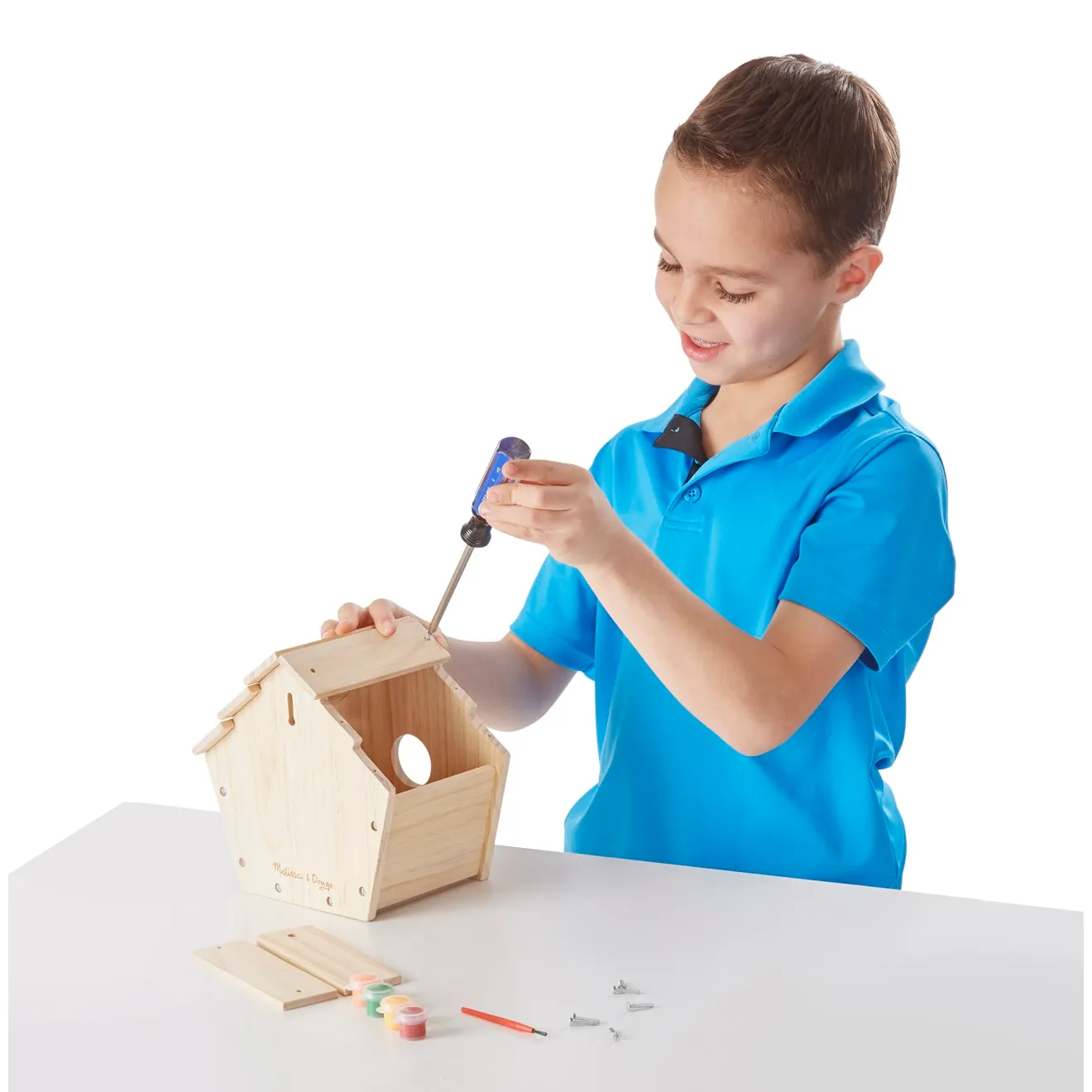 Melissa & Doug Created by Me Vogelhuisje Knutselset Hout