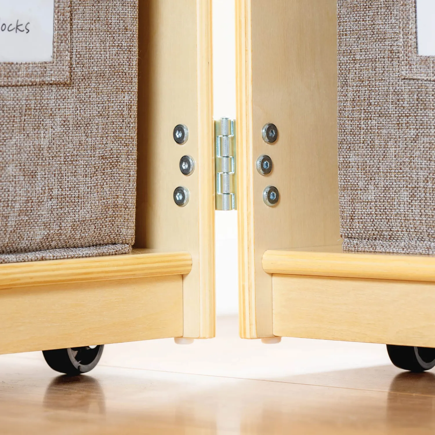 Guidecraft EdQ Fold and Lock opbergkast 24 inch naturel