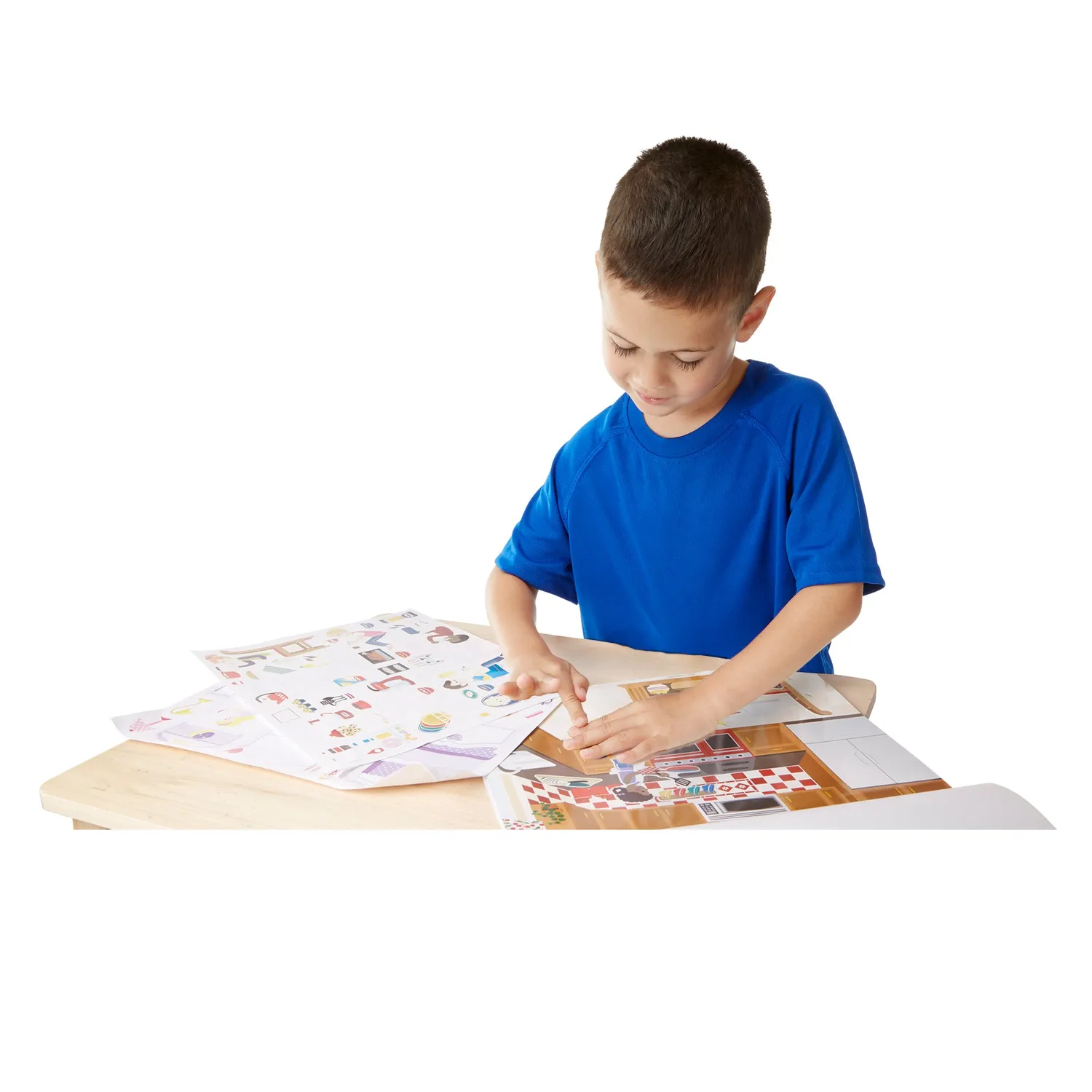 Melissa & Doug Play House herbruikbare stickers 175+