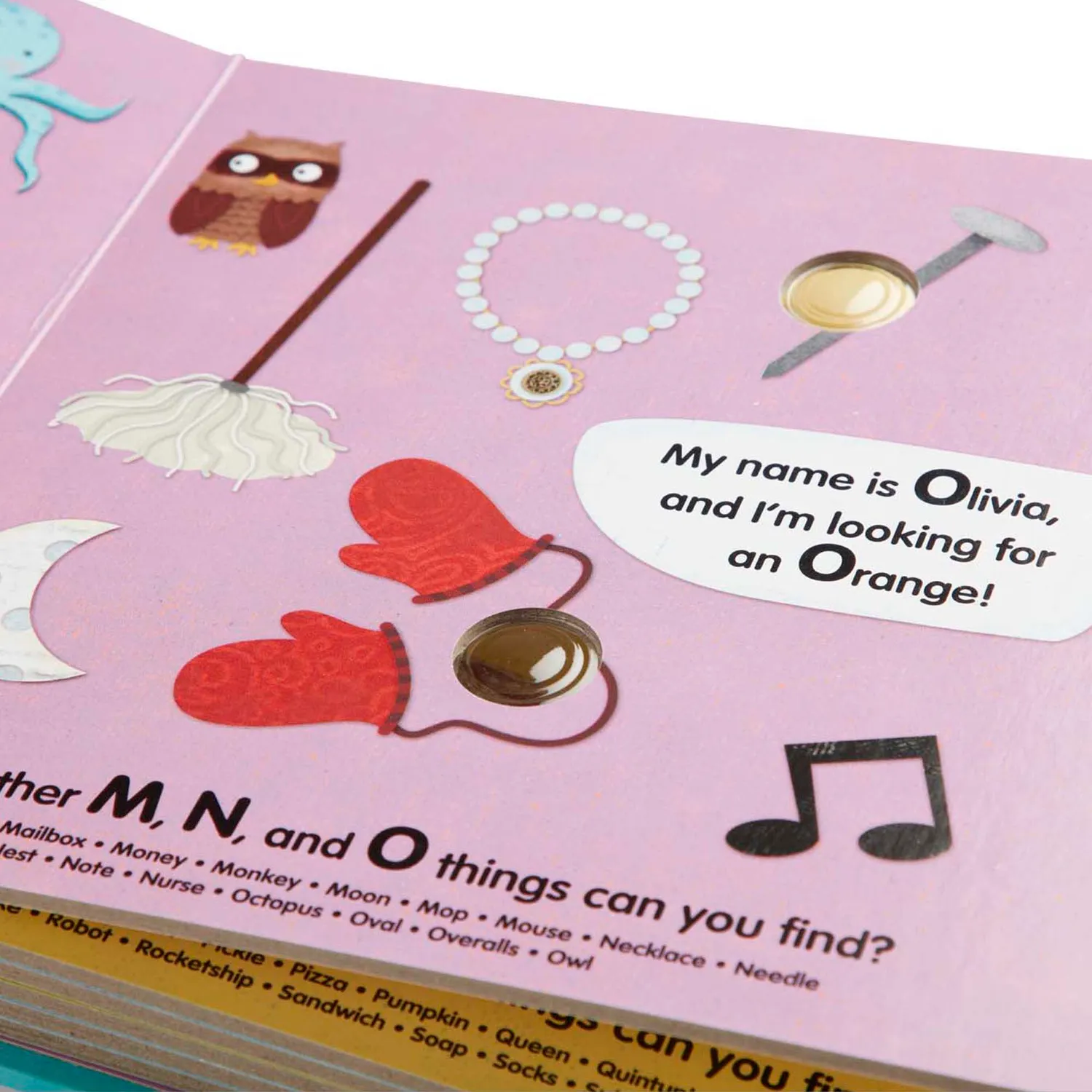 Melissa & Doug Poke-a-Dot ABC zoekboek met klikknopjes