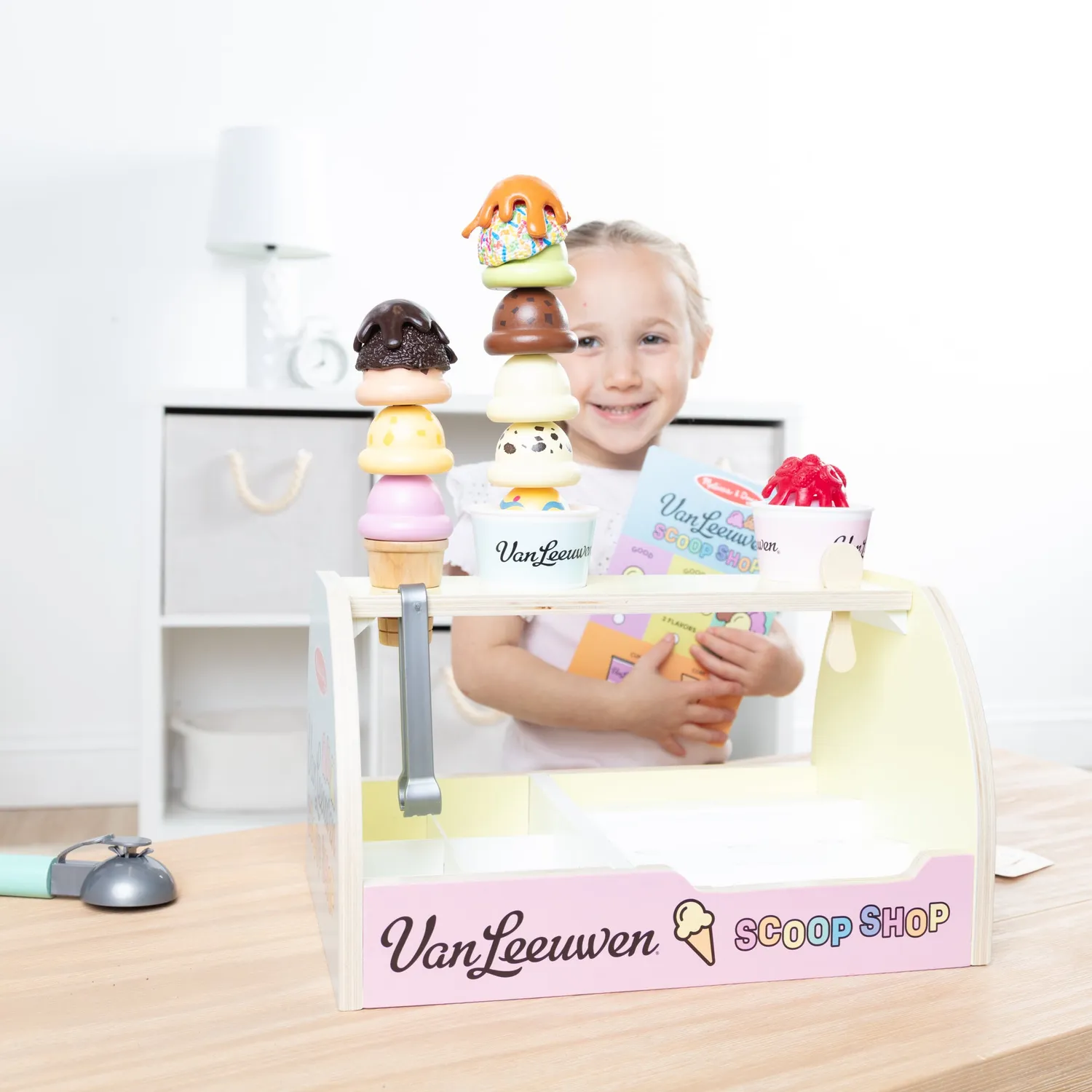 Melissa & Doug Van Leeuwen IJssalon Hout 29-delig