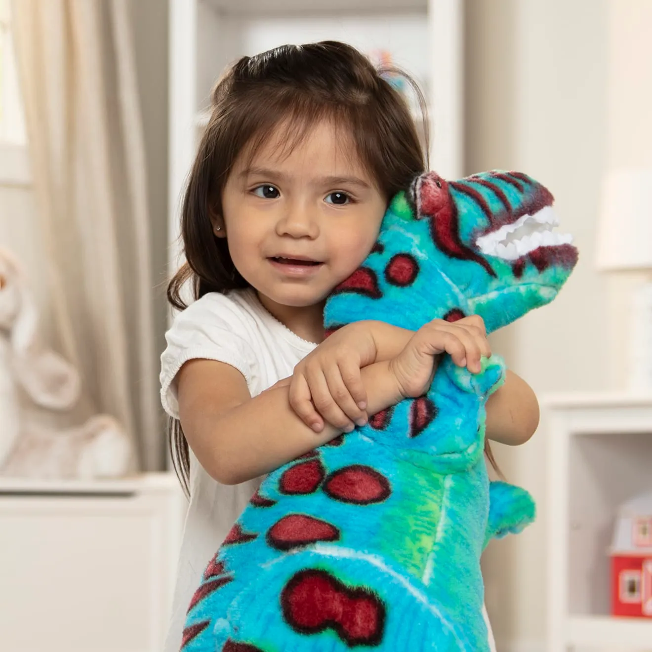 Melissa & Doug T-Rex Grote Knuffel Dino Groen