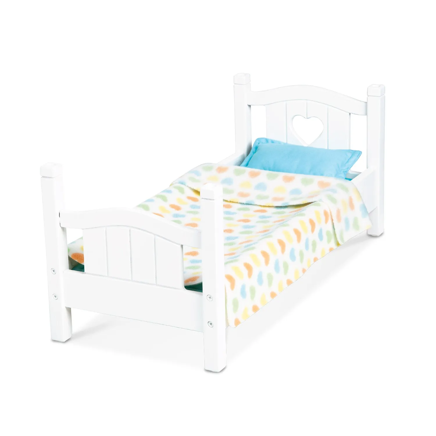 Melissa & Doug Mine to Love Play Bed poppenbed houten poppen tot 45cm