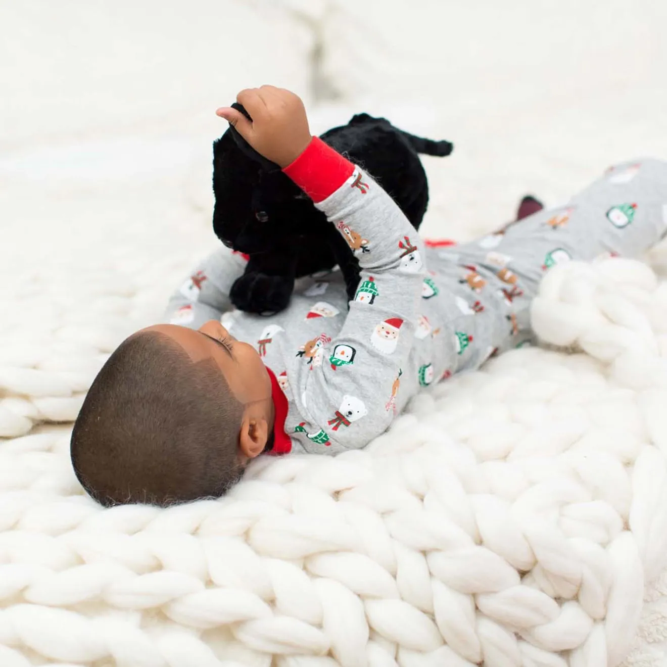 Melissa & Doug Benson Black Lab knuffel puppy 25 cm