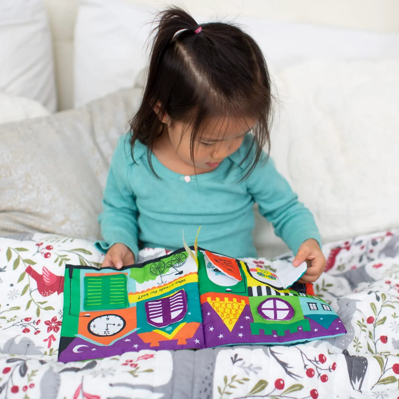 Melissa & Doug K's Kids Peekaboo stoffen boek jungle 0-12 mnd