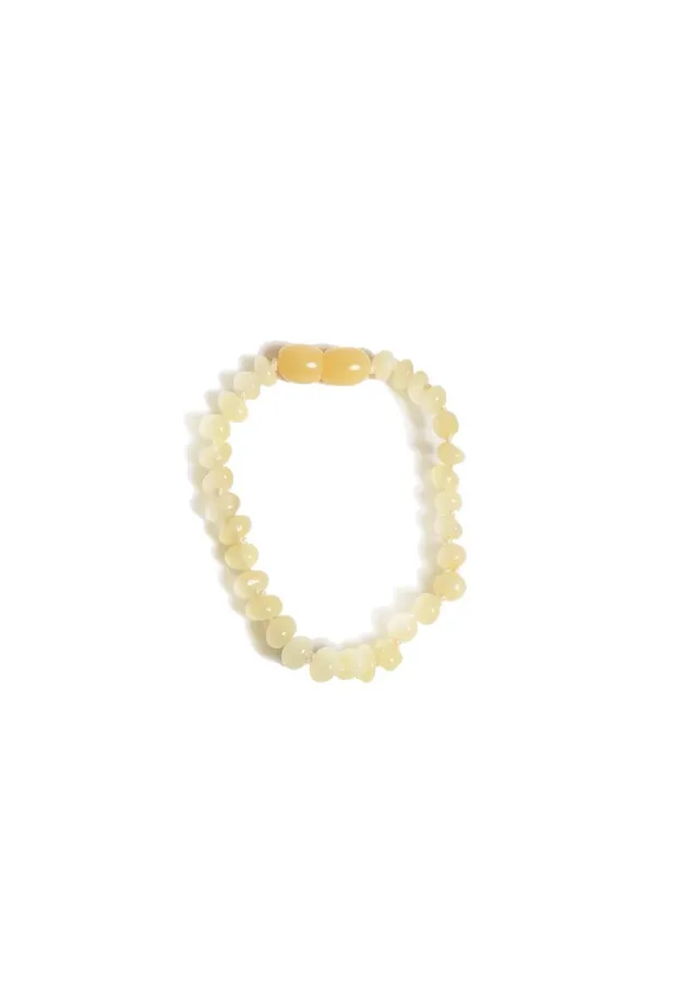 Ginger Fairy barnsteen armband 14 cm kids vanille