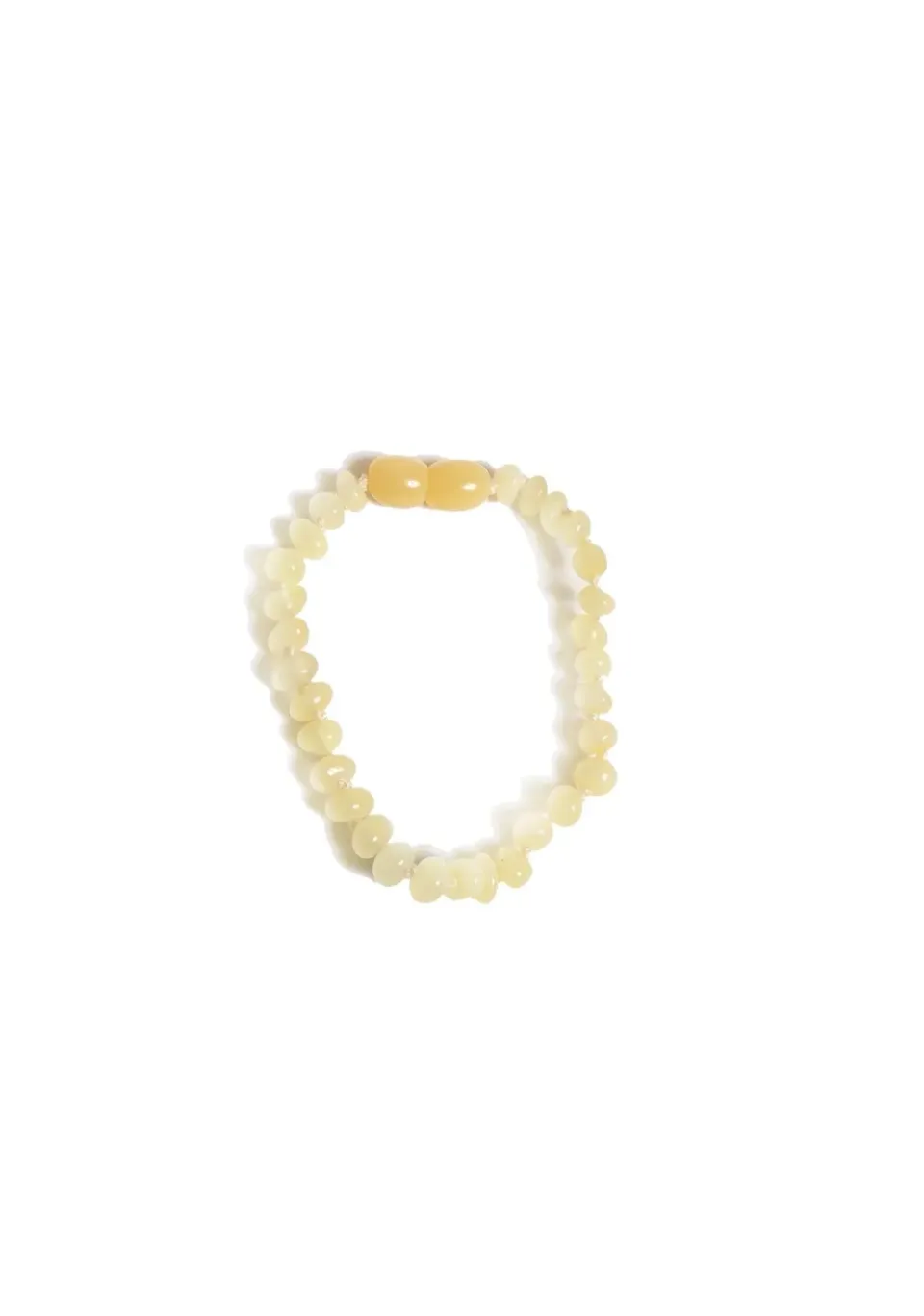 Ginger Fairy barnsteen armband 14 cm kids vanille