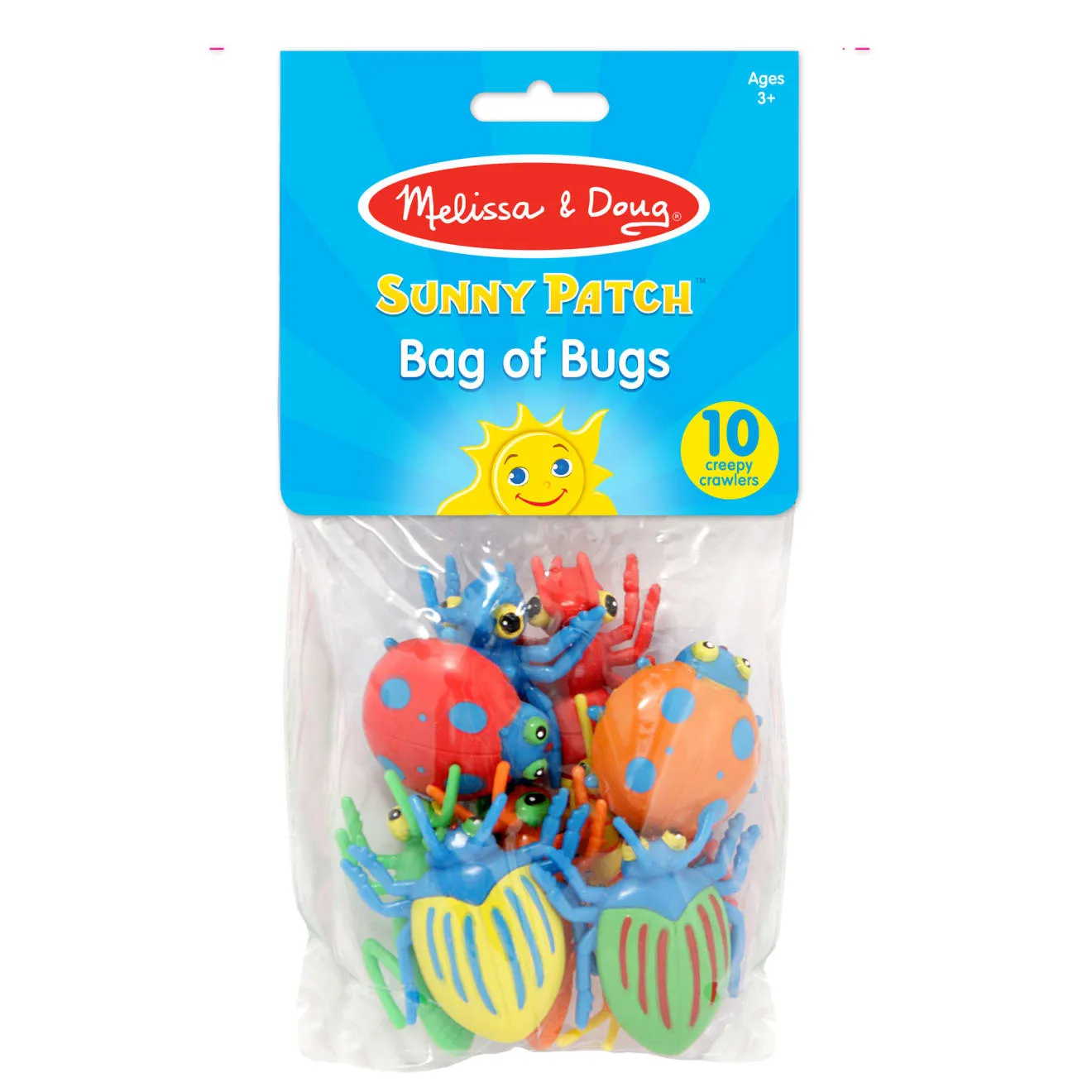 Melissa & Doug Bag of Bugs insecten 10 stuks 3+