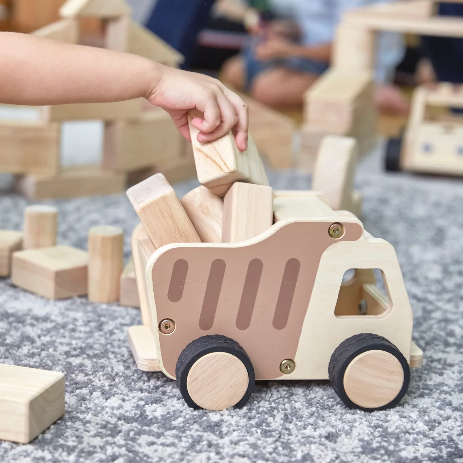 Guidecraft Wooden Dump Truck houten kiepwagen groot