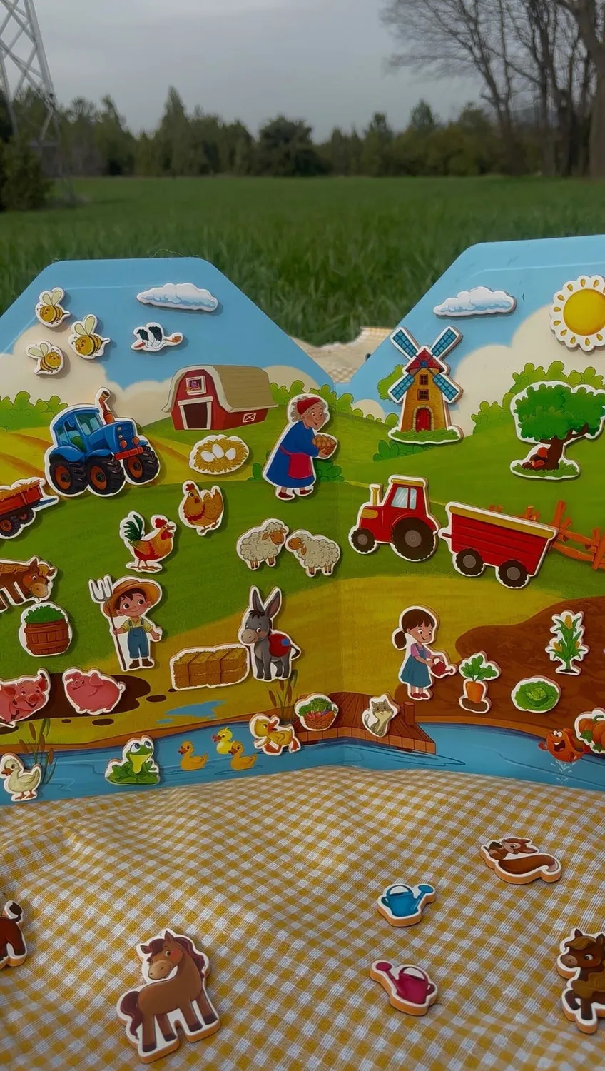 Puedo My Happy Farm Magnetic Game magneetspel boerderij 3+