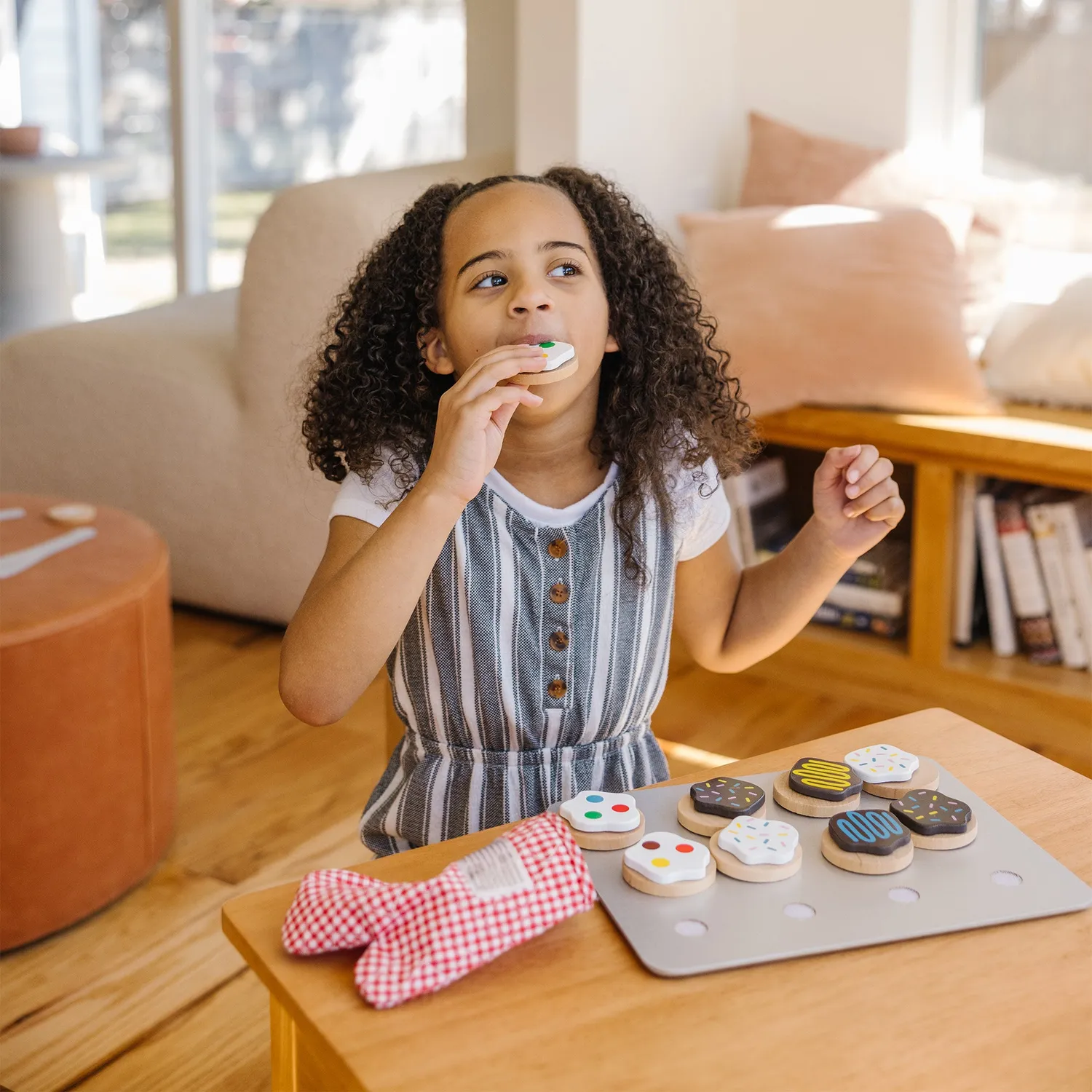 Melissa & Doug Slice & Bake Koekjes houten speelgoed 12 stuks