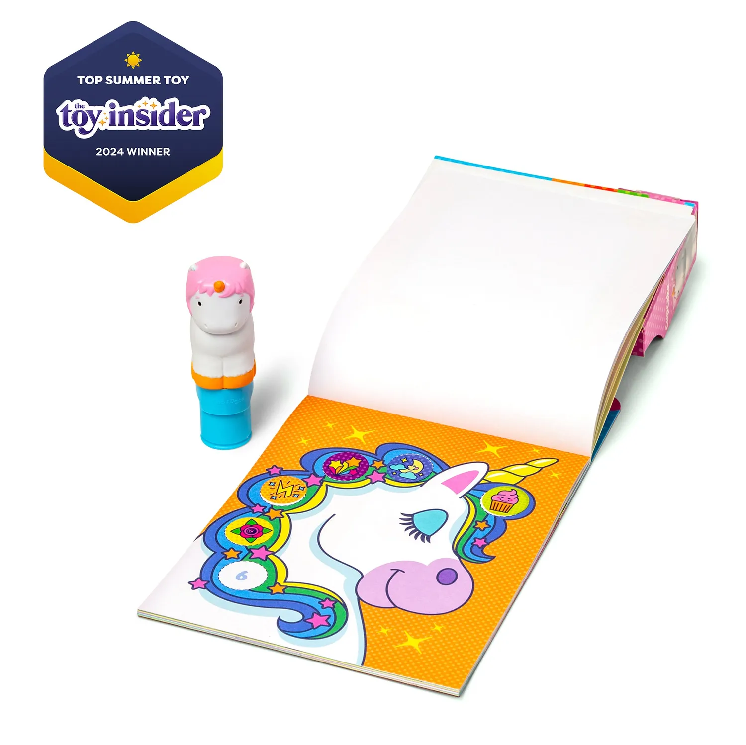 Melissa & Doug Sticker WOW Unicorn stickerboek 12-pack