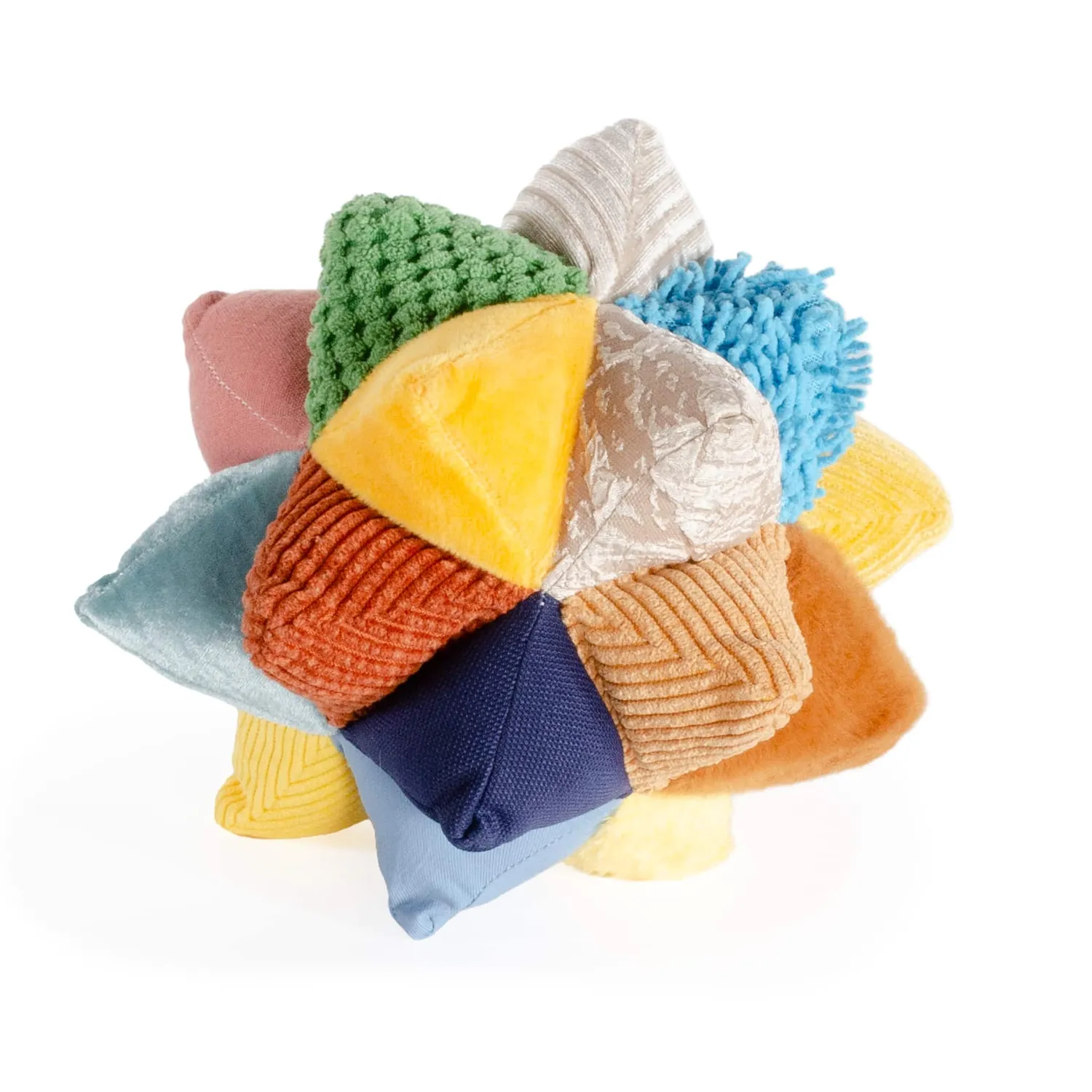 Guidecraft Poufs and Points Plush Ball Set ballen zacht