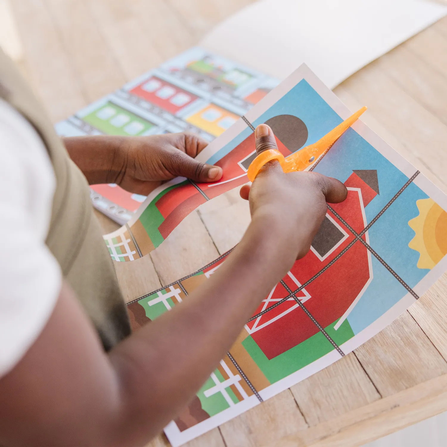 Melissa & Doug Scissor Skills Activity Pad knipboek met schaar