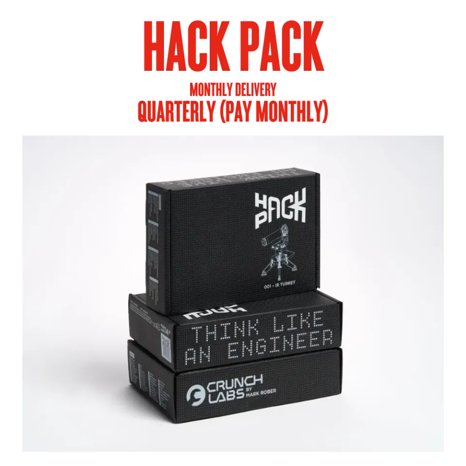 Mark Rober Hack Pack experimenteerbox kwartaal 10+