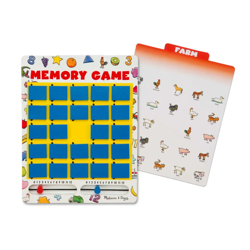 Melissa & Doug Flip-to-Win Memory Game memospel houten