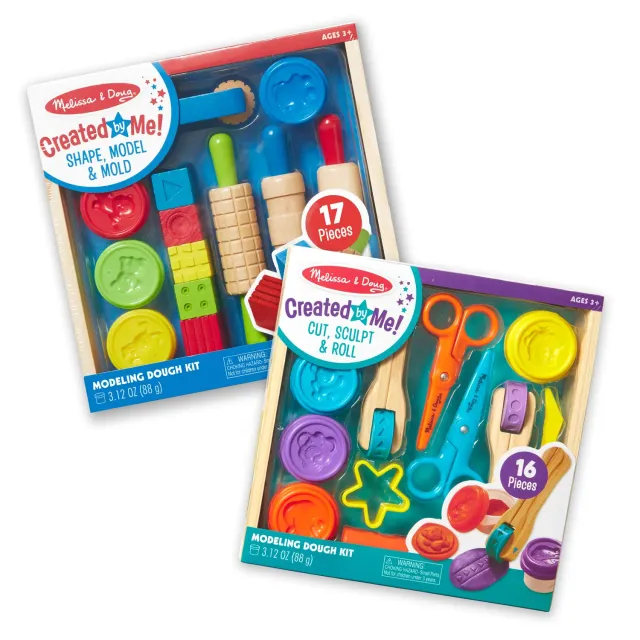Melissa & Doug Klei Activiteit 2-pack boetseerset 8 potjes