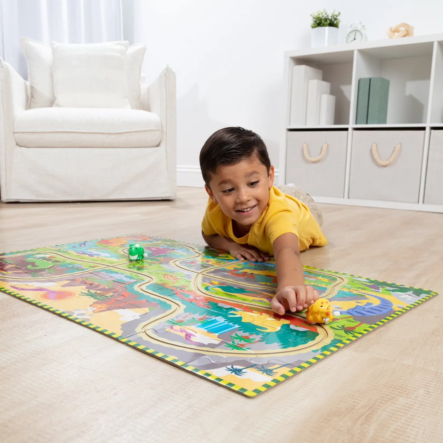 Melissa & Doug Dinosaur Adventure vloerpuzzel 48 stukjes