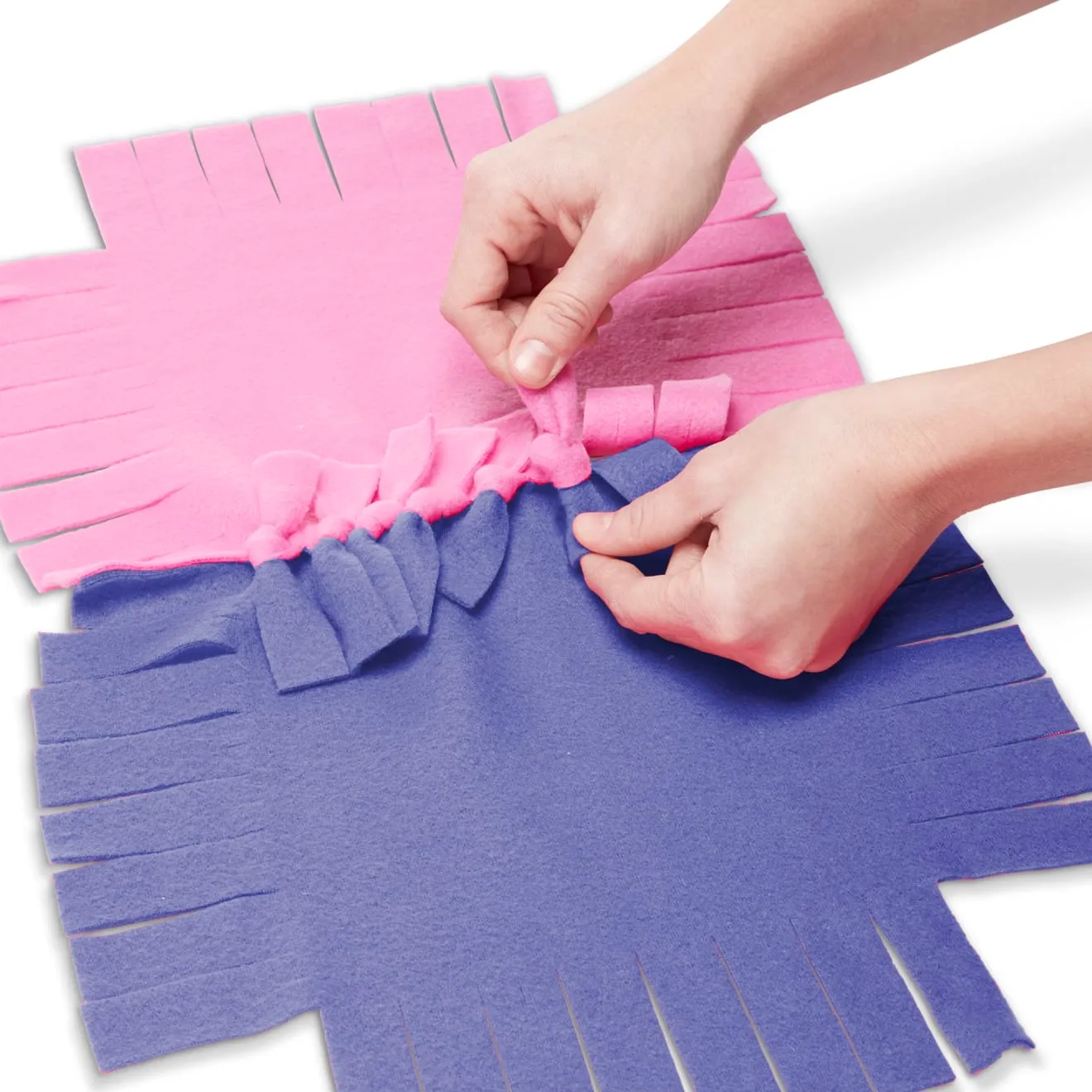 Melissa & Doug Created by Me! Flower Fleece Quilt knutselset 48-delig
