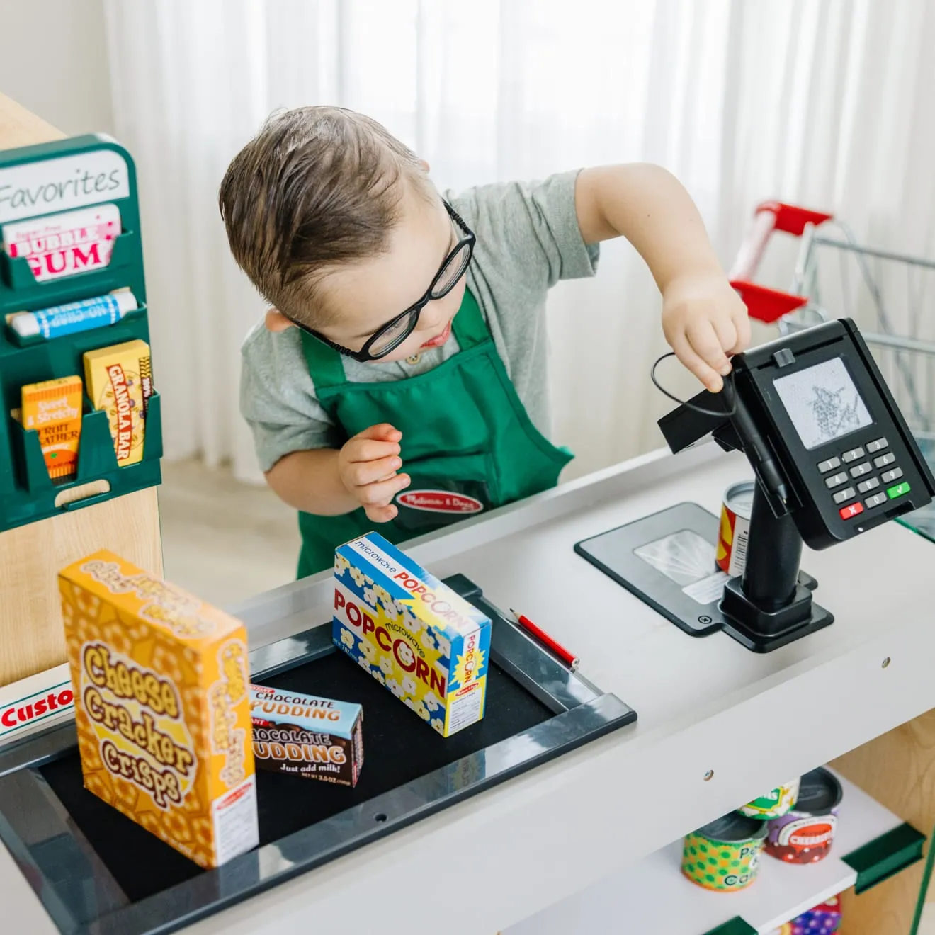 Melissa & Doug Fresh Mart Grocery Store Companion speelset 70-delig