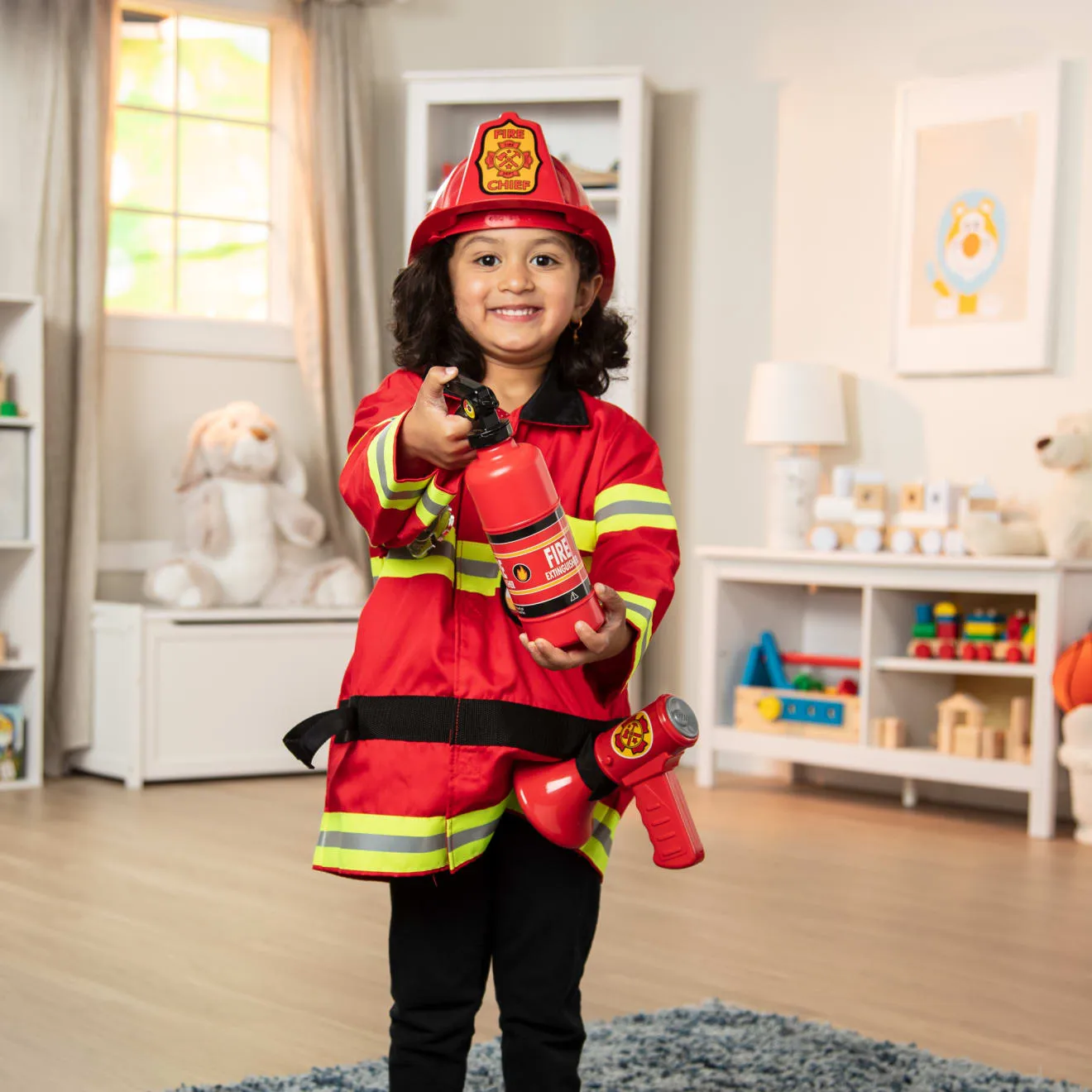 Melissa & Doug Fire Chief verkleedset brandweer 3-6 jaar