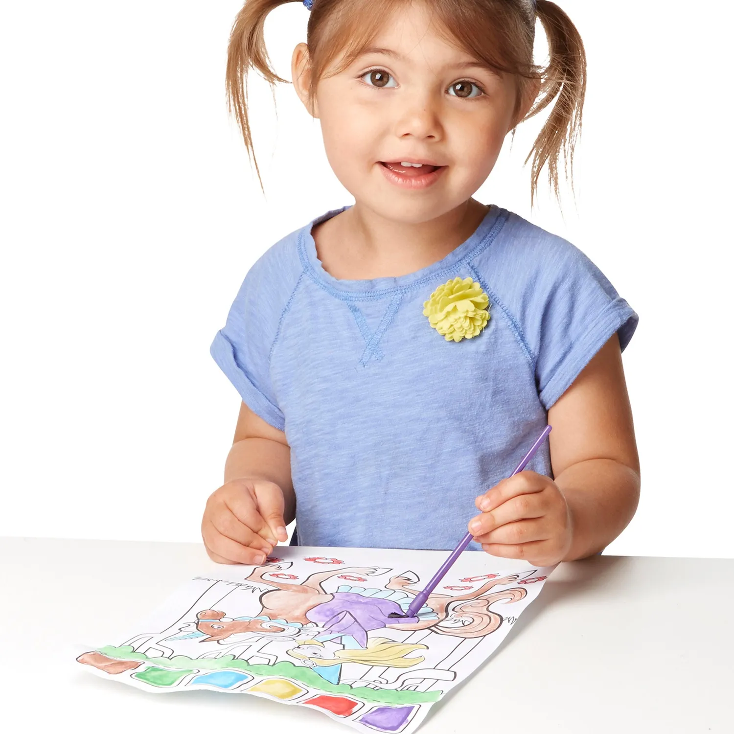 Melissa & Doug Paint With Water Princess verfboek