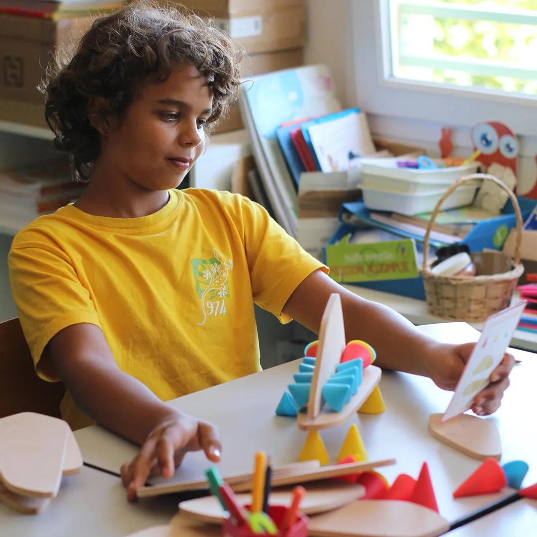 OPPI Piks Education Kit bouwspel 128 stuks kaarten