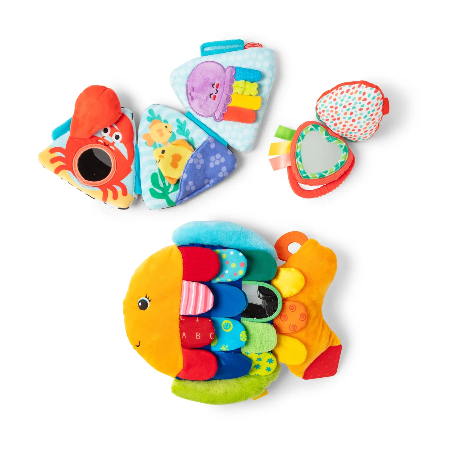 Melissa & Doug Baby Sensory Play cadeauset 3-delig baby