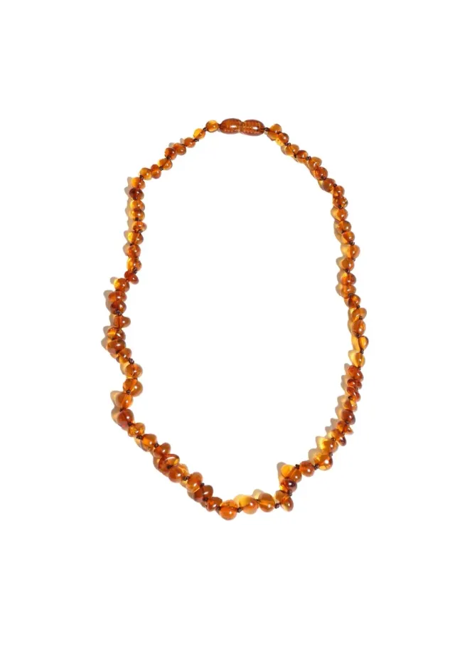 Ginger Fairy Ketting Barnsteen Cognac 32 cm Mini