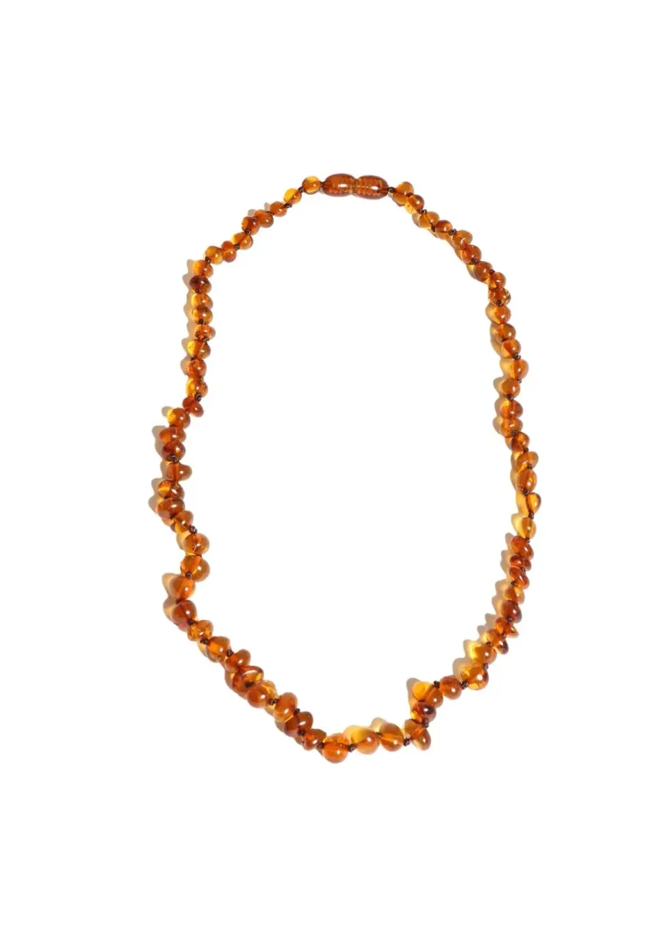 Ginger Fairy Ketting Barnsteen Cognac 32 cm Mini