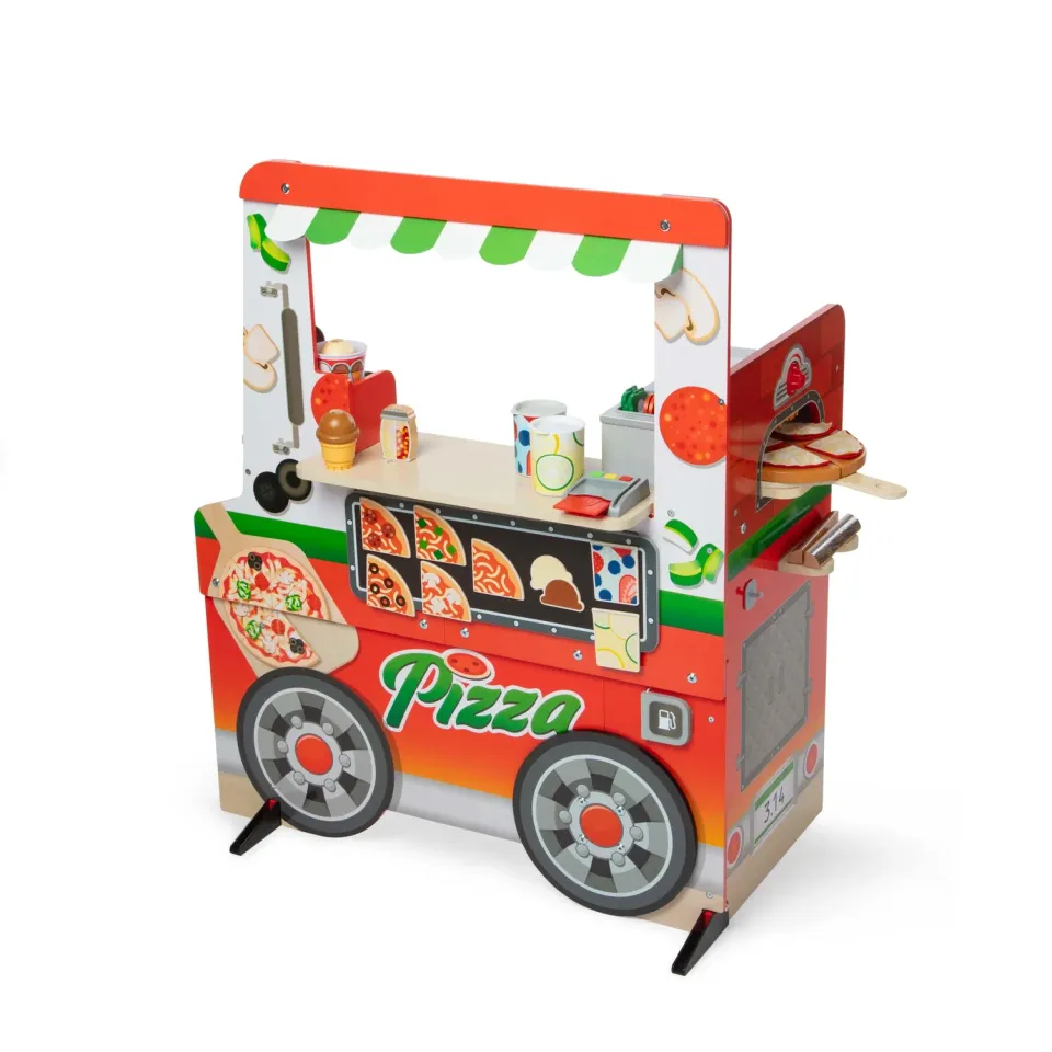 Melissa & Doug Pizza Food Truck Activity Center houten 3+