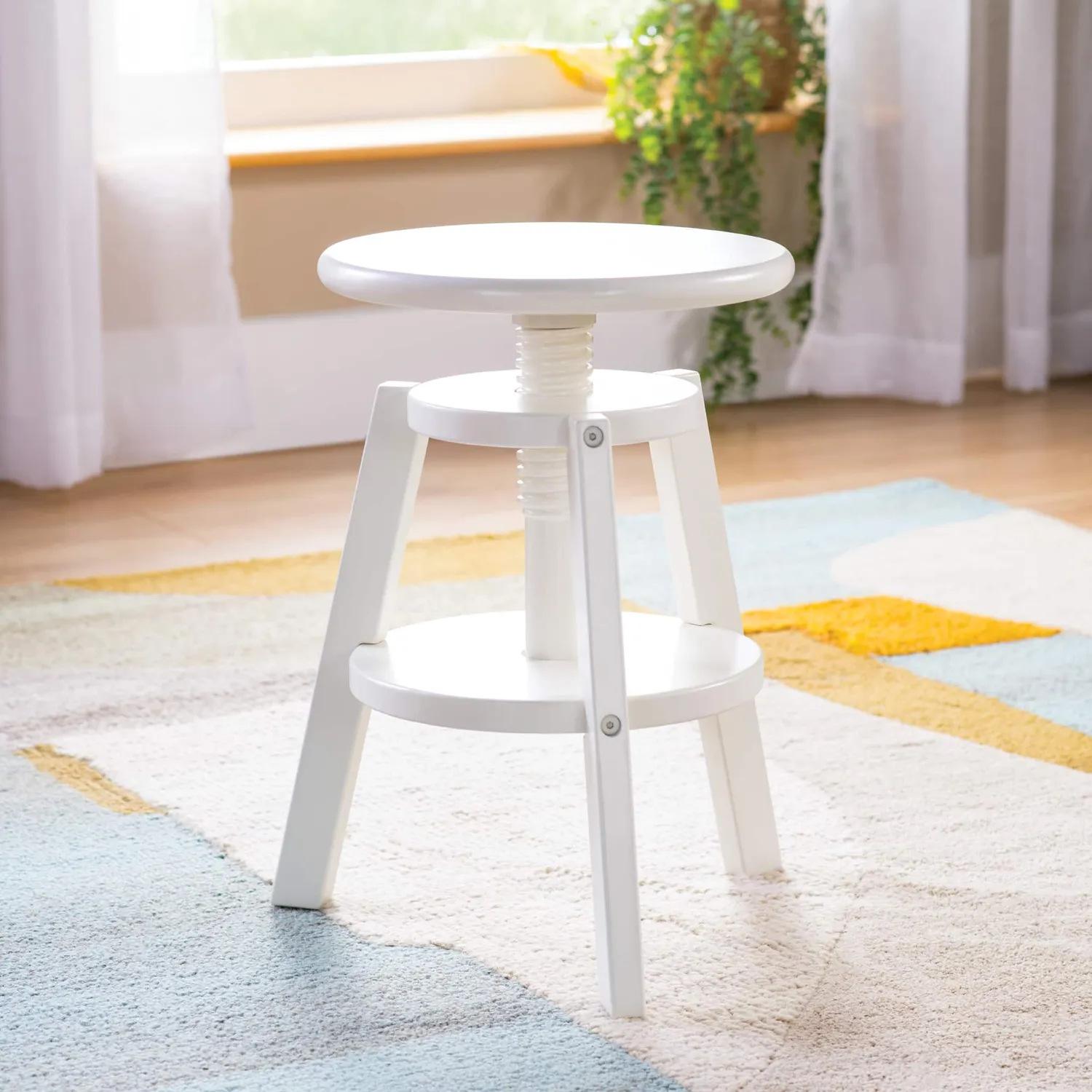 Guidecraft Adjustable Drafting Stool kruk verstelbaar hout