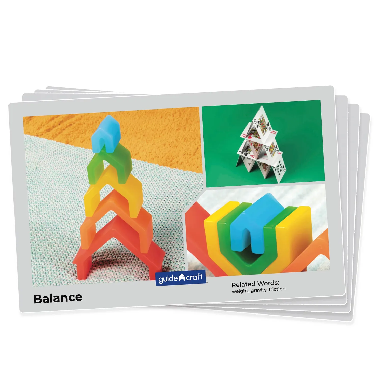 Guidecraft Discovery Stackers House stapeltoren natuurlijk