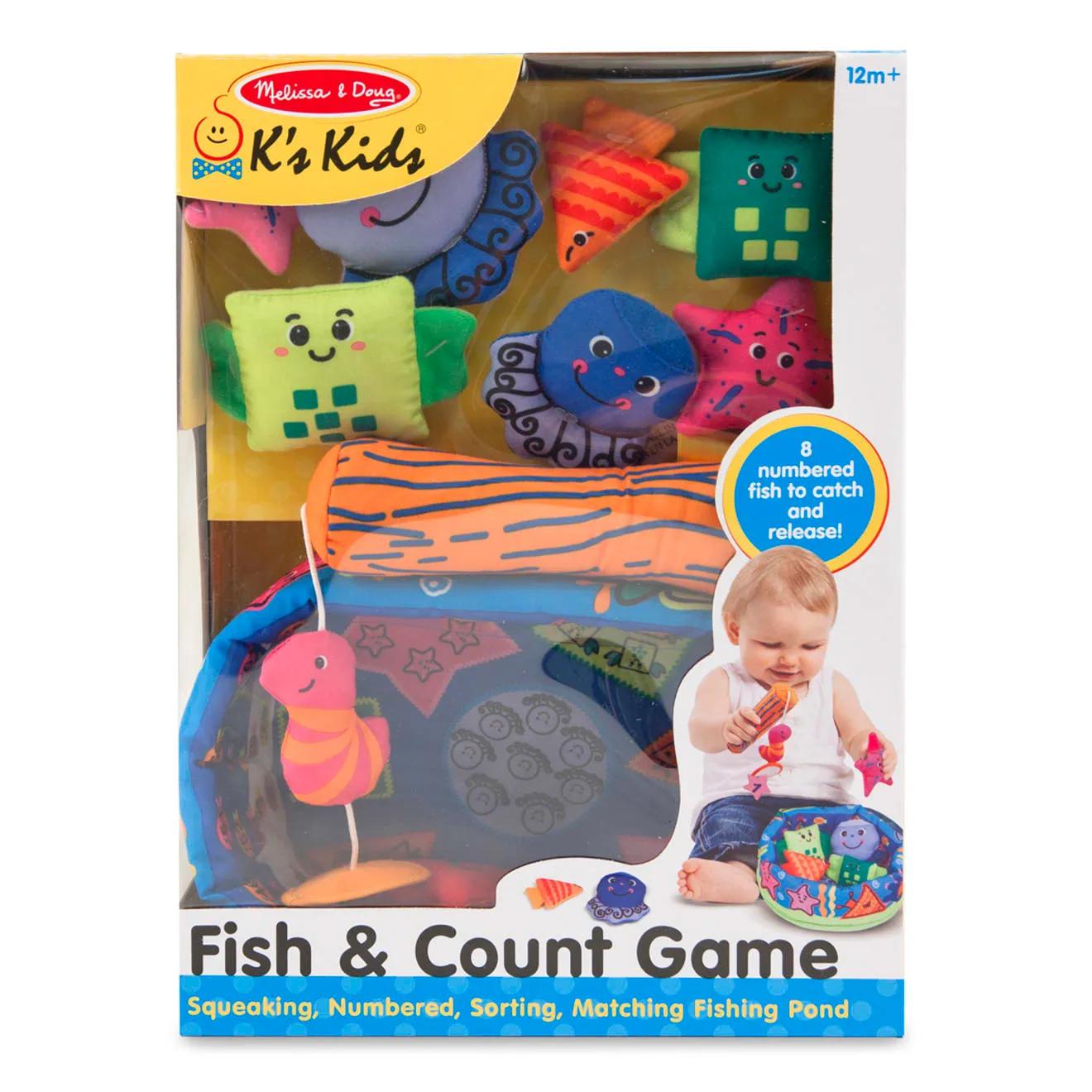 Melissa & Doug K's Kids Fish & Count visspel tellen
