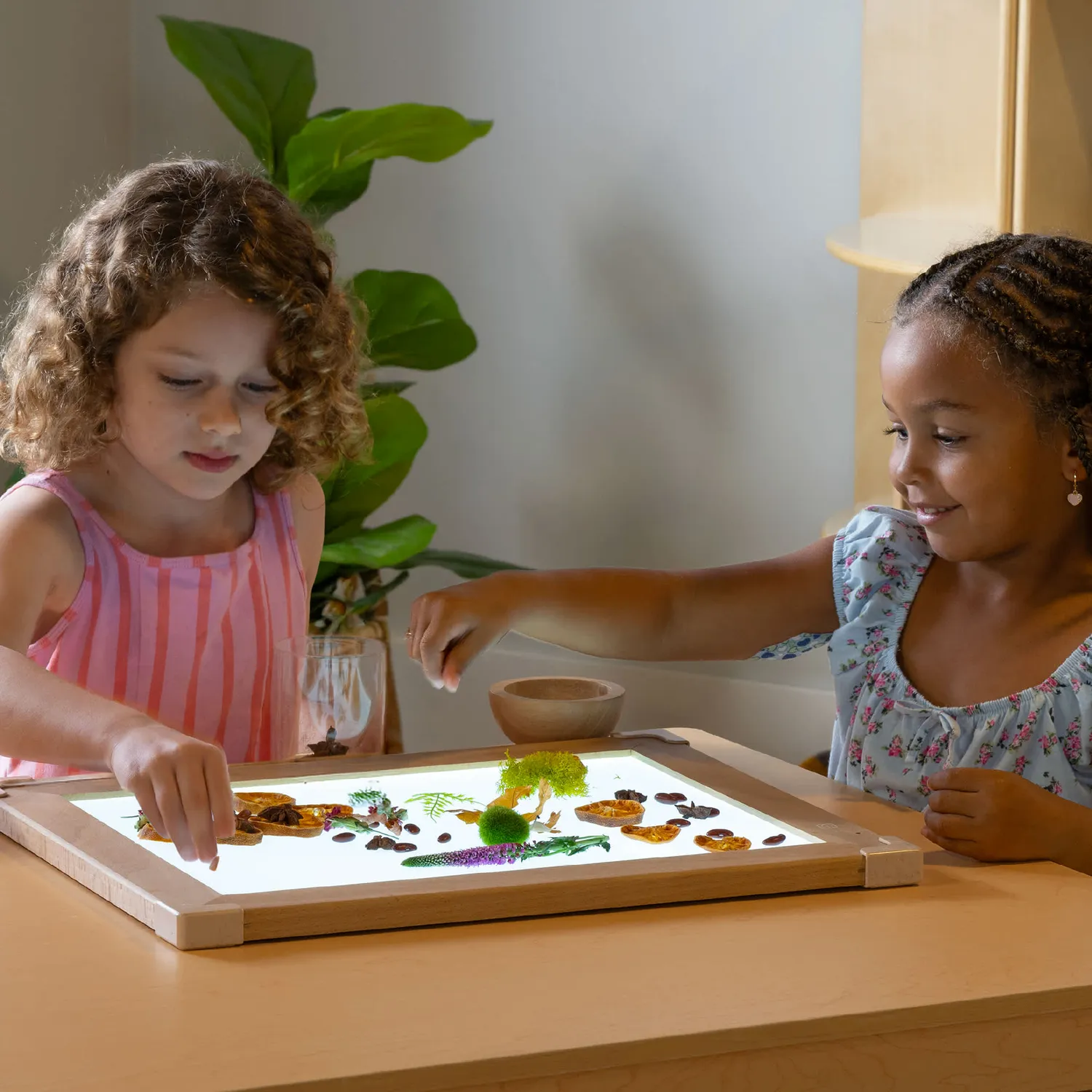Guidecraft LED Activity Tablet lichttafel draadloos wit licht