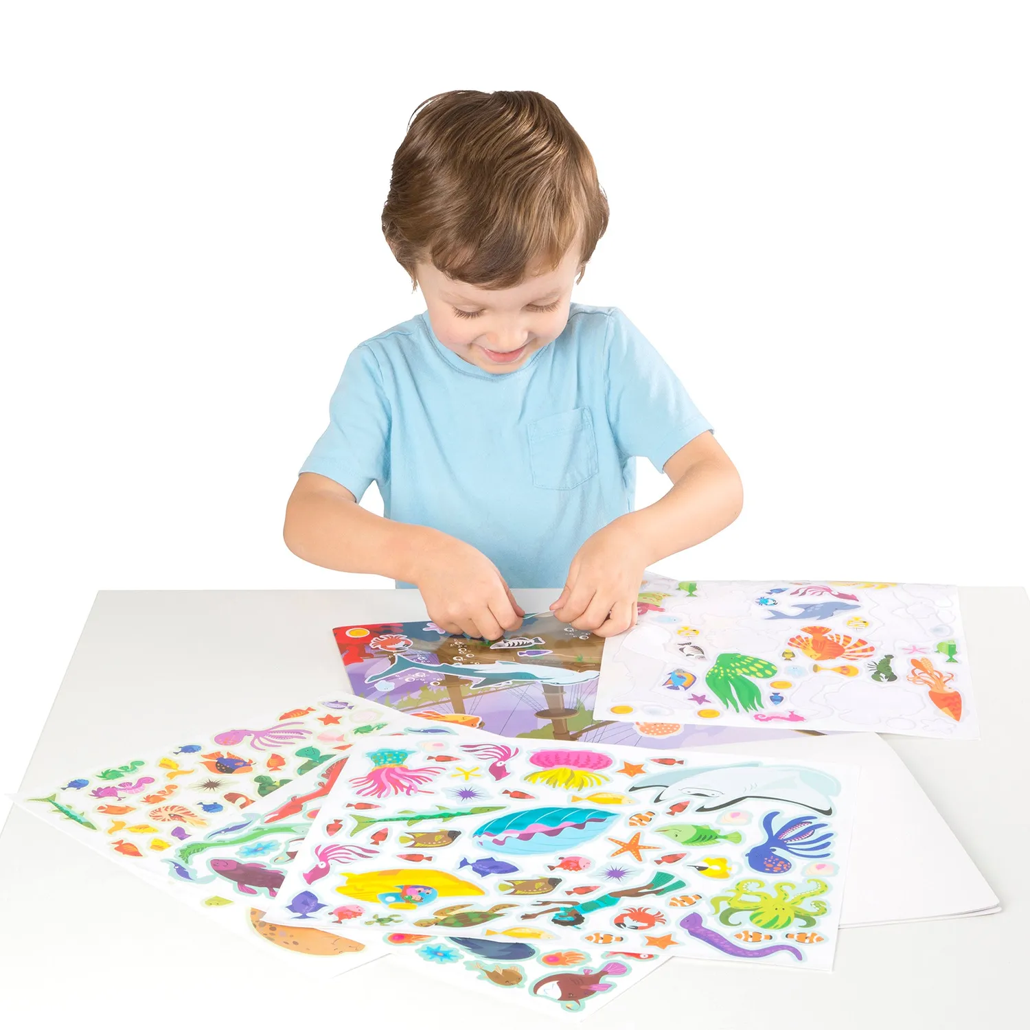Melissa & Doug Reusable Sticker Pad stickers 3-pack