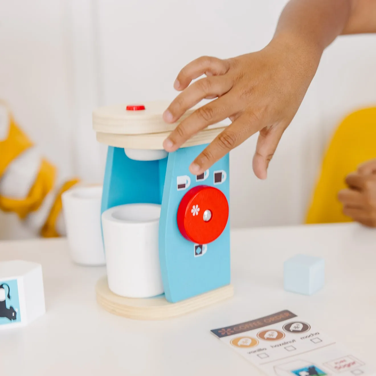 Melissa & Doug Brew & Serve koffieset houten 11-delig