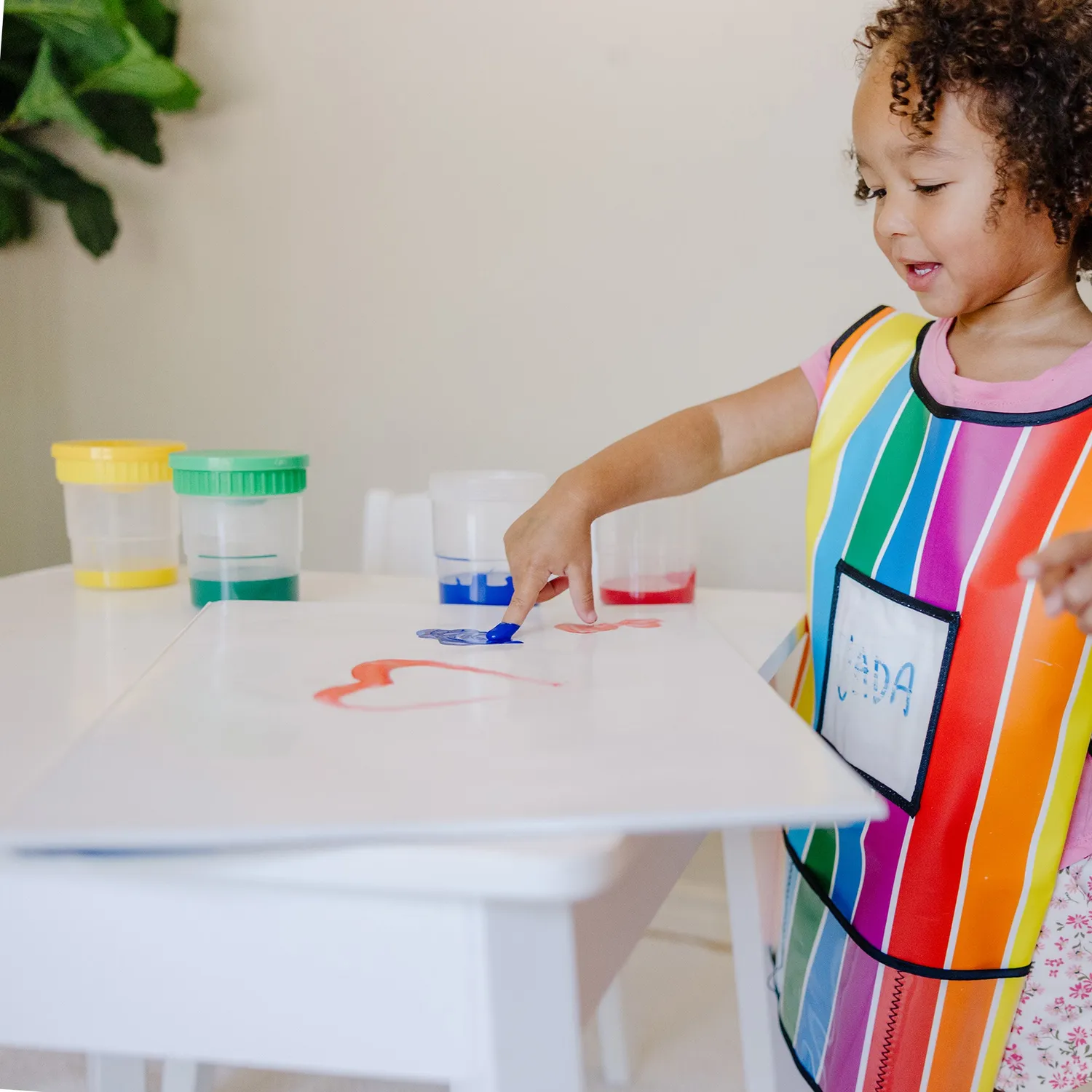 Melissa & Doug vingerverfpapier 2-pack 100 vellen wit