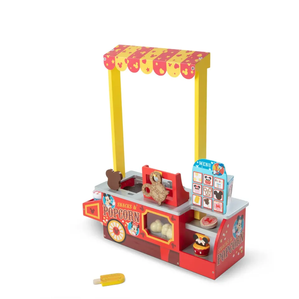 Melissa & Doug Disney Snacks Popcorn Speelwinkel houten 33-delig