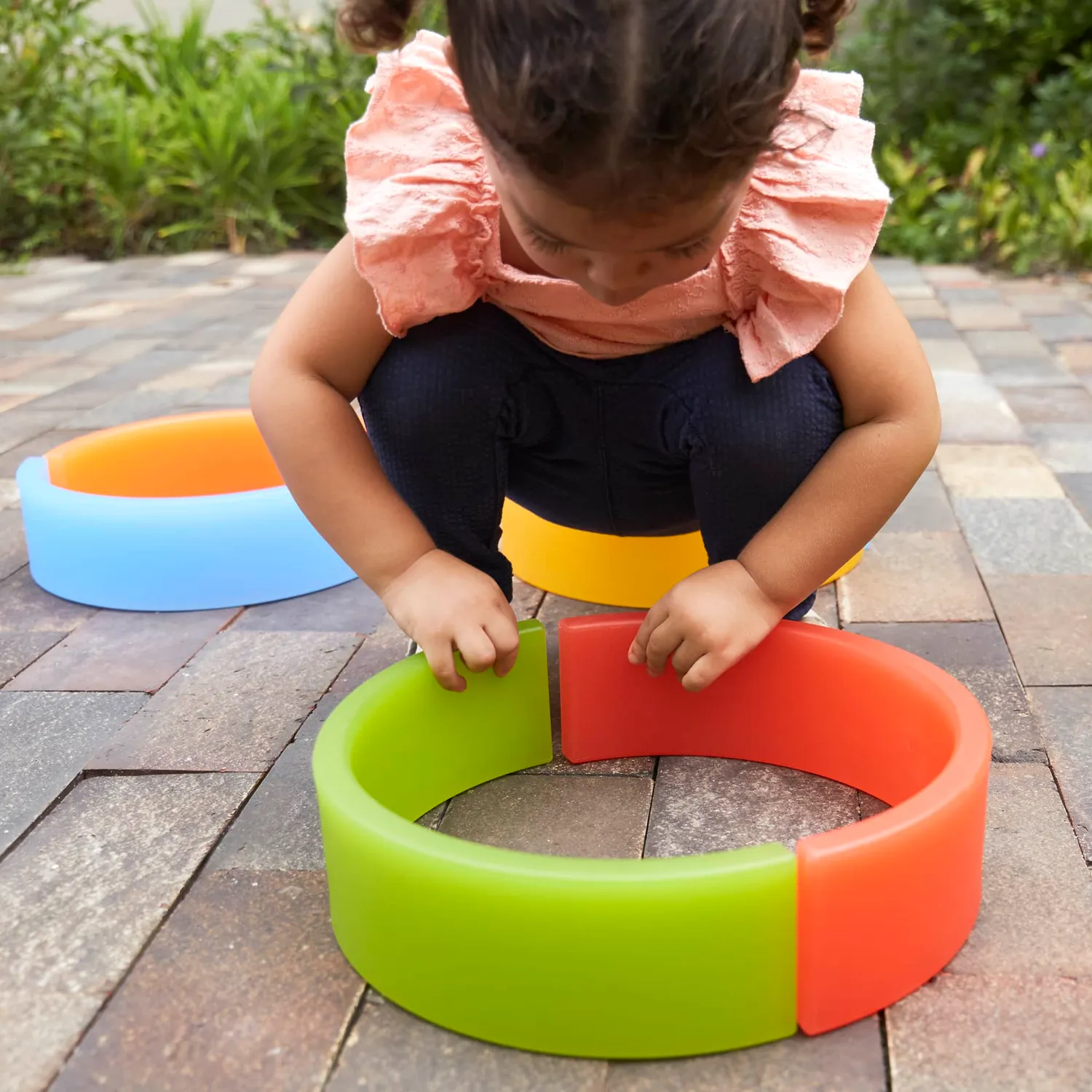 Guidecraft Discovery Rainbow bogen en tunnels 10 stuks licht