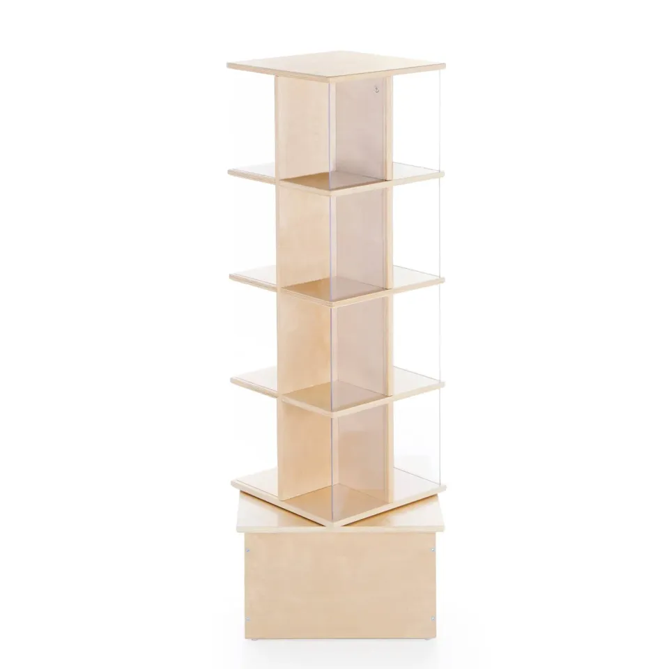 Guidecraft Floor Standing Spinner Display boekenkast 5-laags