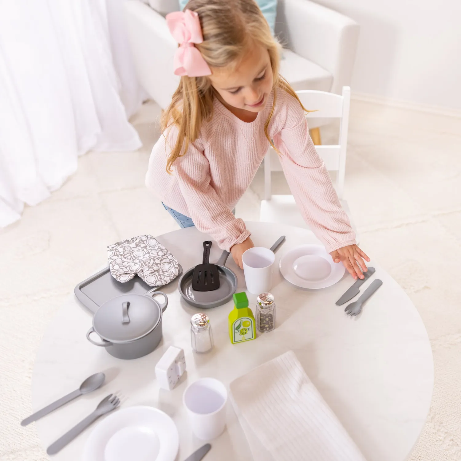 Melissa & Doug Kitchen Accessory speelgoed keukenset 22-delig