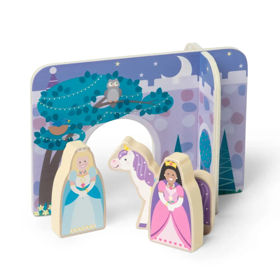 Melissa & Doug Wooden Fairy Tale speelkasteel hout