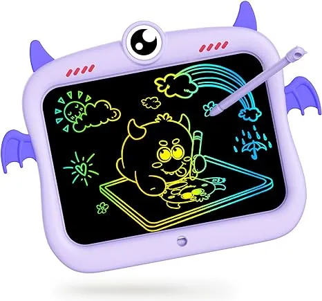 KOKODI Little Monster tekentablet 8,5 inch blauw kleurenscherm