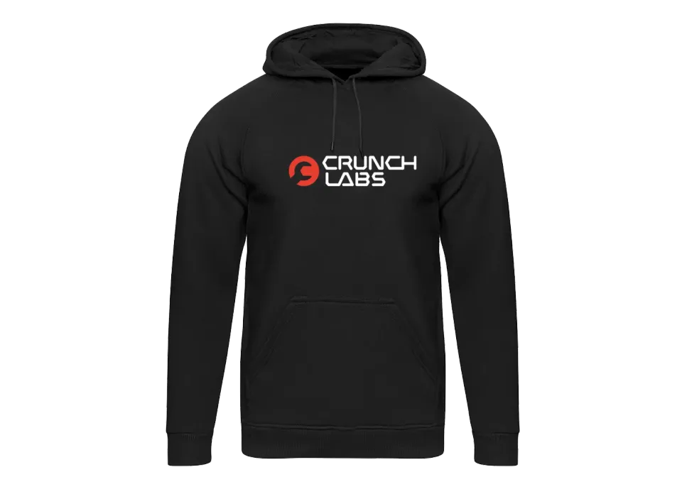 Mark Rober CrunchLabs Logo hoodie zwart