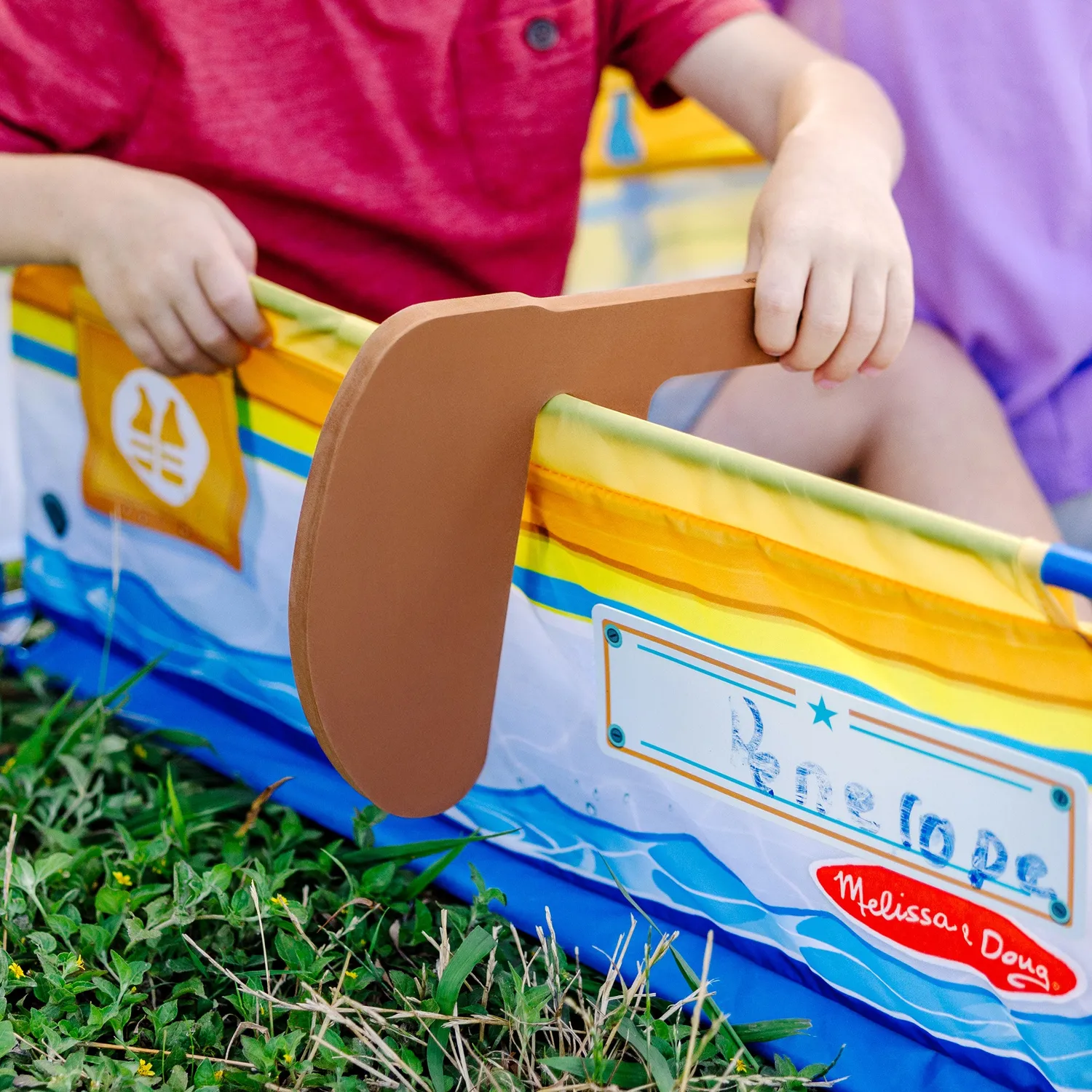Melissa & Doug Let's Explore Sailboat speeltent boot