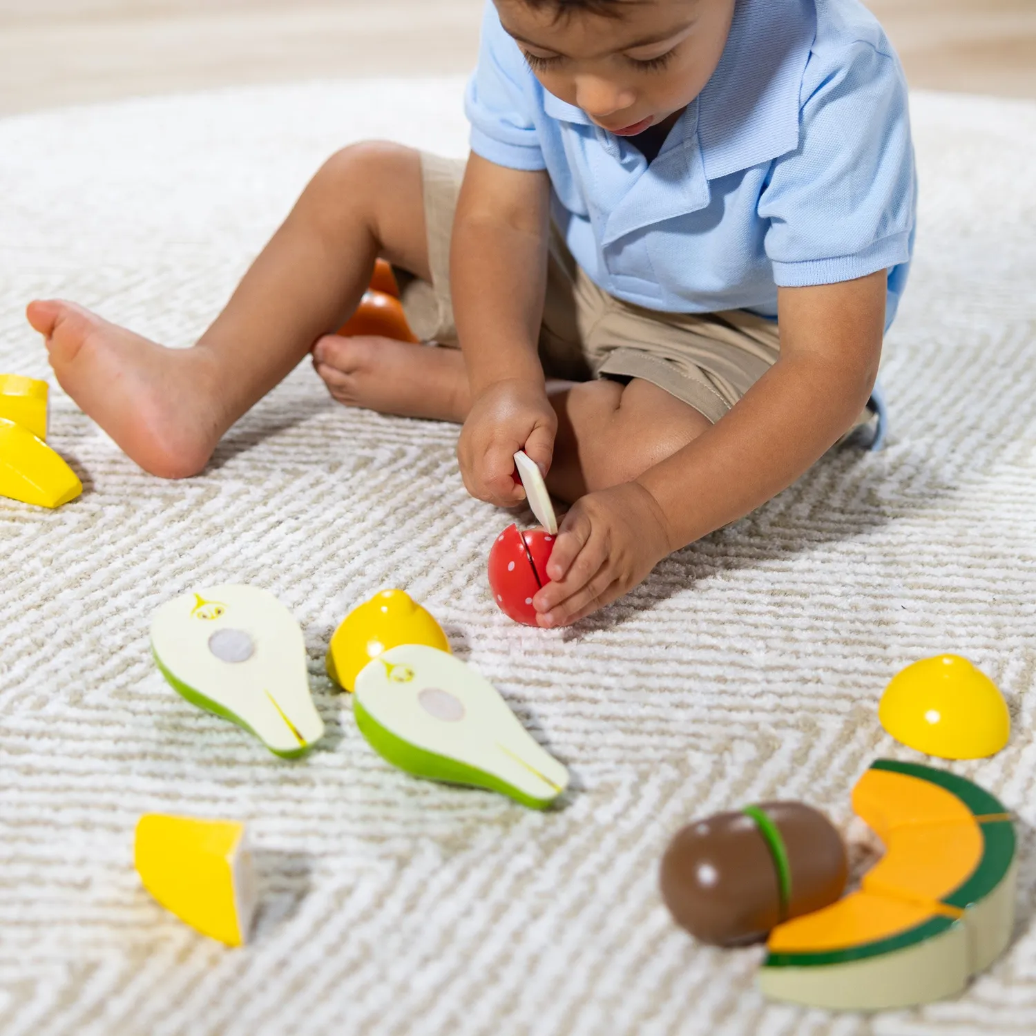 Melissa & Doug Cutting Fruit snijfruit houten 17-delig